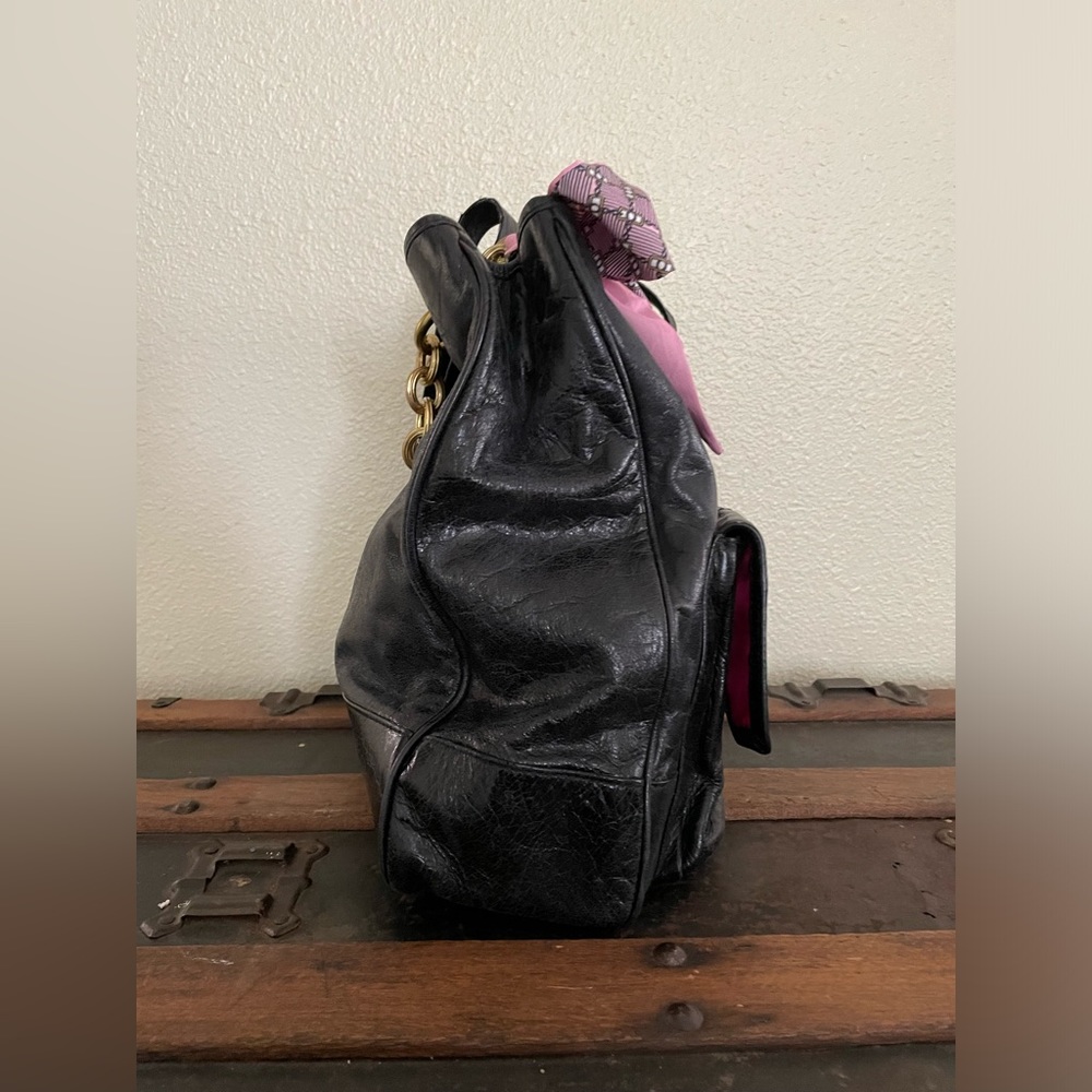 Vintage Coach Poppy collection genuine leather handbag purse ~ - Picture 5 of 16
